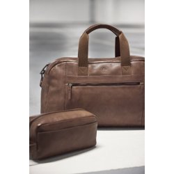  Markberg WESLEY weekend Bag+ Toilettaske - cognac