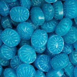 Twistede bolsjer med logo