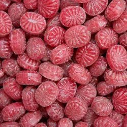 Twistede bolsjer med logo