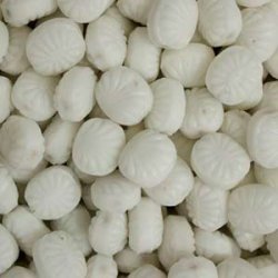 Twistede bolsjer med logo