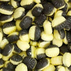 Twistede bolsjer med logo