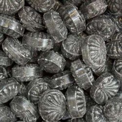 Twistede bolsjer med logo