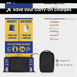 Armond Aware RPET Free On Board rejsetaske