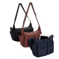 KENTO URBAN RCS polstret crossover taske i genanvendt nylon