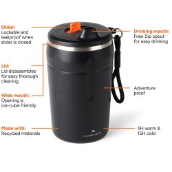 Nordic Drift Trail RCS L�sbar og l�kagesikker kaffekrus 350