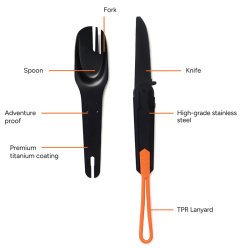 Nordic Drift Trail 4-i-1 outdoor bestik