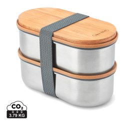 Black+Blum rustfri st�l dobbelt Bento boks