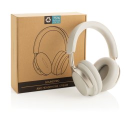 Soundpro RCS ANC hovedtelefoner af genanvendt plast