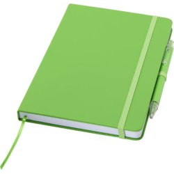 Spectrum A5 s�t med genvundet notesbog og kuglepen