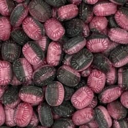 Twistede bolsjer med logo