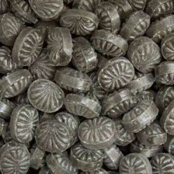 Twistede bolsjer med logo