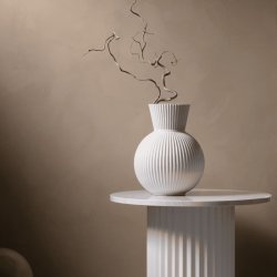 Lyngby Tura Vase hvid 