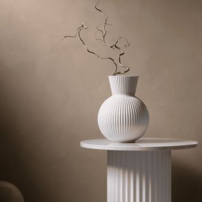 Lyngby Tura Vase hvid 