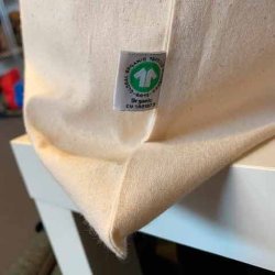 Mulepose - kologisk bomuld - lange stropper