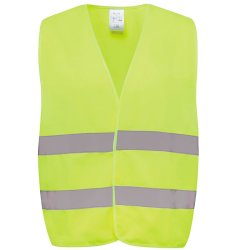 GRS genanvendt PET sikkerhedsvest med hj synlighed - voksen
