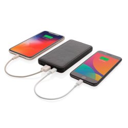 Swiss Peak luksus PU powerbank - 10.000 mAh