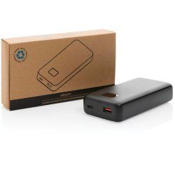 Gridley RCS rplastic 20.000 65W powerbank til laptop