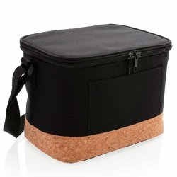 To tonet kletaske med kork detalje