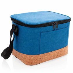 To tonet kletaske med kork detalje