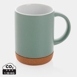 Keramisk krus med korkbund - 280 ml.