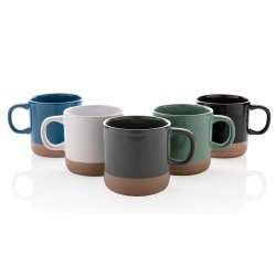 Glaseret keramisk krus - 360 ml.