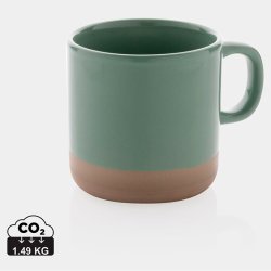 Glaseret keramisk krus - 360 ml.