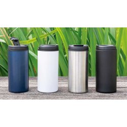 Metro To Go krus i RCS genanvendt rustfrit stl - 300 ml.