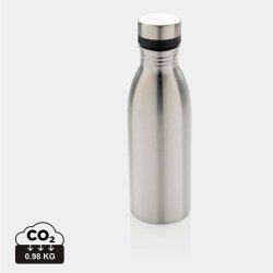 De Luxe drikkeflaske fremstillet i RCS genanvendt rustfrit stl - 500 ml.