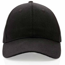 Impact 6 panel cap genanvendt bomuld - 280 g.