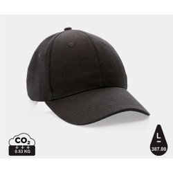 Impact 6 panel cap genanvendt bomuld - 280 g.