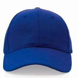Impact 6 panel cap genanvendt bomuld - 280 g.