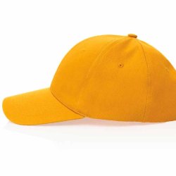 Impact 6 panel cap genanvendt bomuld - 280 g.
