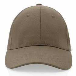 Impact 6 panel cap genanvendt bomuld - 280 g.