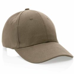 Impact 6 panel cap genanvendt bomuld - 280 g.
