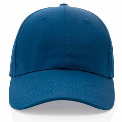 Impact 6 panel cap genanvendt bomuld - 280 g.