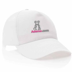 Impact 5 panel cap - genbrugt bomuld - 190g.