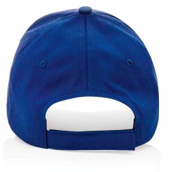 Impact 5 panel cap - genbrugt bomuld - 190g.