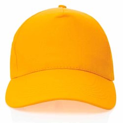 Impact 5 panel cap - genbrugt bomuld - 190g.