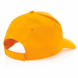 Impact 5 panel cap - genbrugt bomuld - 190g.