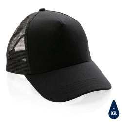 Impact Aware trucker cap - 5 panel genanvendt bomuld - 190 g.
