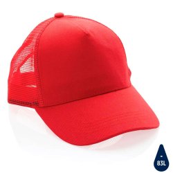 Impact Aware trucker cap - 5 panel genanvendt bomuld - 190 g.