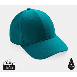 Impact 6 panel cap genanvendt bomuld - 280 g.