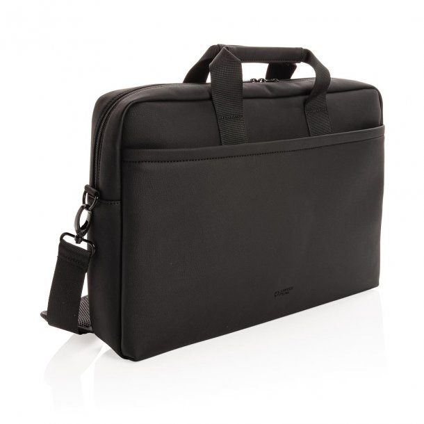 Swiss Peak luksus laptoptaske i vegansk læder - PVC fri