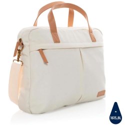 Impact Aware laptop taske - genanvendt kanvas