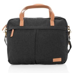 Impact Aware laptop taske - genanvendt kanvas