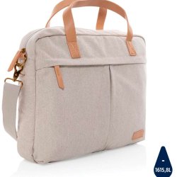 Impact Aware laptop taske - genanvendt kanvas