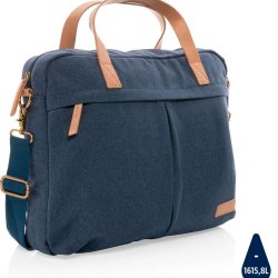 Impact Aware laptop taske - genanvendt kanvas