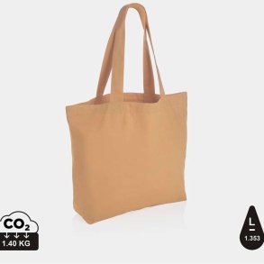 Impact Aware Rcanvas shopper m/ lomme ufarvet - 207g.