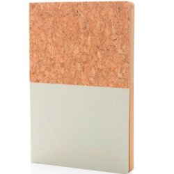 A5 kork &amp; kraft notesbog