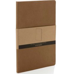 Salton notesbog A5 i luksus kraftpapir